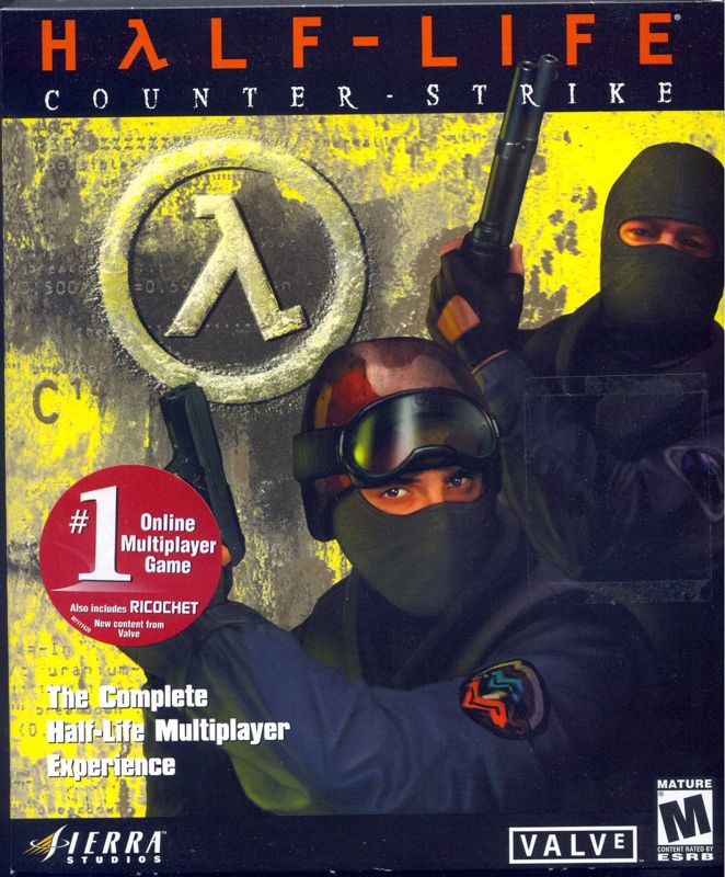 Half-Life Counter-Strike CD Front Cover